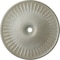 Ekena Millwork Galveston Ceiling Medallion (Fits Canopies up to 5 7/8"), 51"OD x 3 5/8"ID x 3 3/8"P, Flash Gold CM51GLFLS - alternate 1